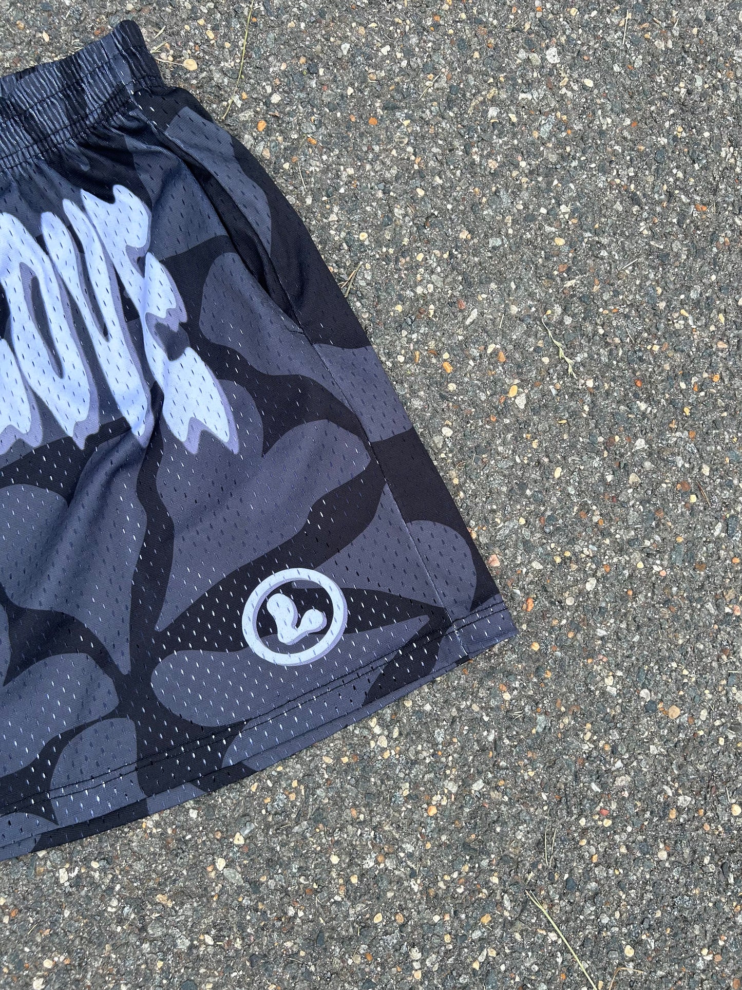 LOTTERY LOVE ∞ ONYX HEART SHORTS