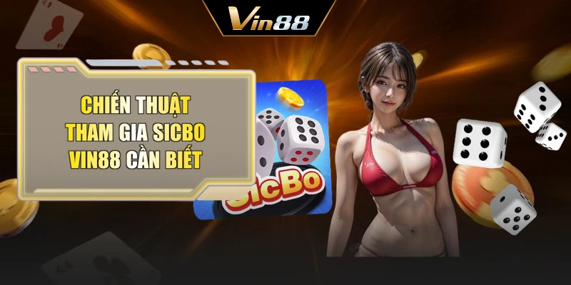 Chiến thuật tham gia Sicbo Vin88 cần biết