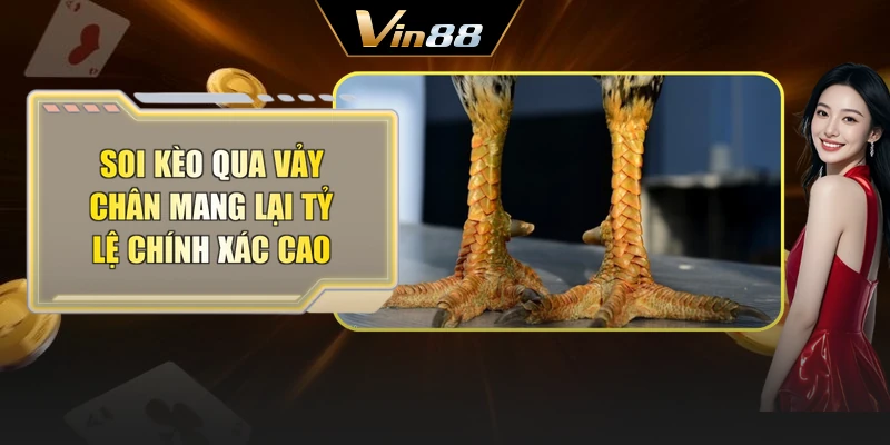 Soi kèo qua vảy chân mang lại tỷ lệ chính xác cao